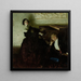Paar romantisch sitzend am Klavier - Dean Cornwell — gerahmtes Bild an der Wand