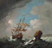 Fluss durch gefährliche Gewässer - Peter Monamy — Ansicht des Kunstwerks