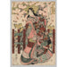 Reproduktion des Gemäldes Kurtisane - Kitagawa Utamaro