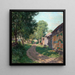 Sommerdämmerung - Willard Leroy Metcalf — gerahmtes Bild an der Wand