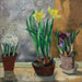 Krokus und Narzissen in Töpfen - Christopher Wood — Ansicht des Kunstwerks