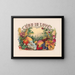 Gott ist Liebe - Currier & Ives — gerahmtes Bild an der Wand