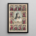 Jesus und die zwölf Apostel - Currier & Ives — gerahmtes Bild an der Wand