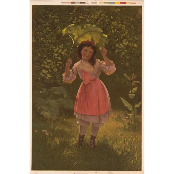 Petit rayon de soleil - Currier & Ives — gerahmtes Bild an der Wand