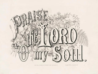 Loue le Seigneur, ô mon âme - Currier & Ives — Ansicht des Kunstwerks