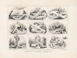 Jetons de devise sacrée - Currier & Ives — Ansicht des Kunstwerks