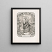 Saint Joseph - Currier & Ives — gerahmtes Bild an der Wand
