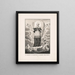 Saint Ramon nonacido - Currier Ives — gerahmtes Bild an der Wand