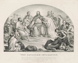 L'invitation du Sauveur - Currier & Ives — Ansicht des Kunstwerks