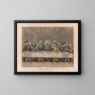 Currier  Ives - The last supper.webp