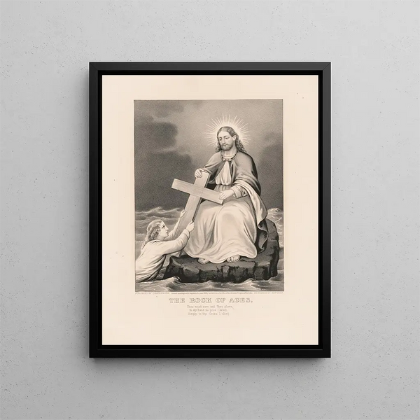 Currier Ives - The rock of ages.webp