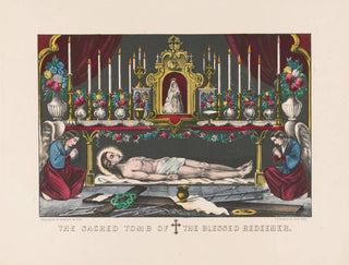 Die heilige Grab des seligen Erlösers - Currier & Ives — Ansicht des Kunstwerks