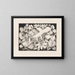 Que ta volonté soit faite - Currier & Ives — gerahmtes Bild an der Wand
