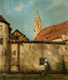 Hof des Schlosses von Pappenheim - Curt Agthe — Ansicht des Kunstwerks