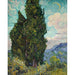 Reproduktion des Gemäldes Zypresse - Vincent van Gogh
