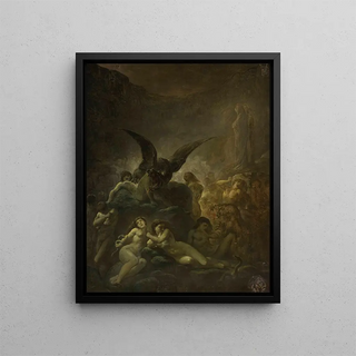 Cyprian Kamil Norwid - Allegorical scene from Dantes Inferno.webp