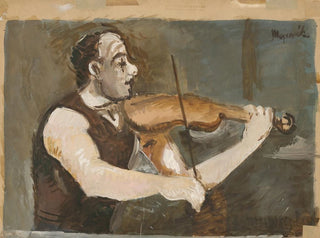 Fiddler Gitan sur le dos - Cyprian Majernik — Ansicht des Kunstwerks