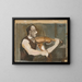 Fiddler Gitan sur le dos - Cyprian Majernik — gerahmtes Bild an der Wand