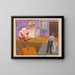 Amants à la périphérie - Cyprian Majernik — gerahmtes Bild an der Wand