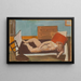 Akt - Cyprian Majernik — gerahmtes Bild an der Wand