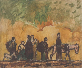 Flüchtlinge - Cyprian Majernik — Ansicht des Kunstwerks
