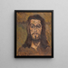 Die Kopfbild des heiligen Johannes der Täufer - Cyprian Majernik — gerahmtes Bild an der Wand