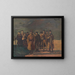 Uhr - Cyprian Majernik — gerahmtes Bild an der Wand