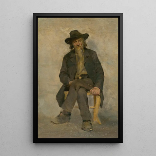 Cyril Kutlk - Study of a Seated Old Man.webp