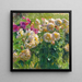 Dahlien - Carl Moll — gerahmtes Bild an der Wand