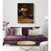 Reproduktion des Gemäldes Dahlien und Kapuzinerkresse in der Silberurne - Jacques-Émile Blanche