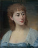 Portrait von Julia Bartet 1854-1941, Mitglied der Comédie-Française in der Rolle der Mlle du Vigean - Daniel Brard — Ansicht des Kunstwerks