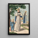 Eine Mädchen von Enfans Bern - Daniel David Burgdorfer — gerahmtes Bild an der Wand