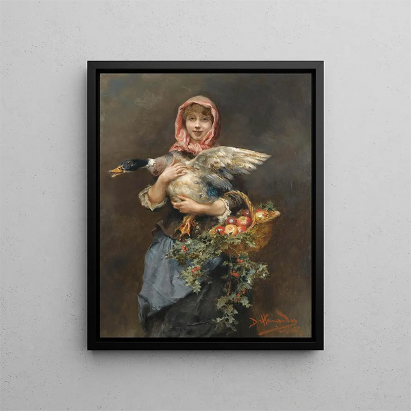 Daniel Hernndez Morillo - Muchacha Con pato The duck Girl.webp