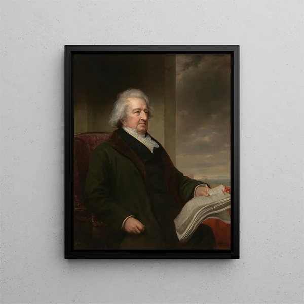 Gulian Crommelin Verplanck - Daniel Huntington — gerahmtes Bild an der Wand