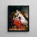 Gerechtigkeit und Frieden - Daniel Huntington — gerahmtes Bild an der Wand