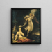 Der Traum der Barmherzigkeit - Daniel Huntington — gerahmtes Bild an der Wand