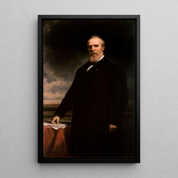 Reproduktion des Gemäldes Rutherford Birchard Hayes - Daniel Huntington