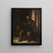 Le Cromwellien - Daniel Huntington — gerahmtes Bild an der Wand