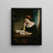 L'étudiant juste - Daniel Huntington — gerahmtes Bild an der Wand