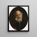 William Cullen Bryant - Daniel Huntington — gerahmtes Bild an der Wand
