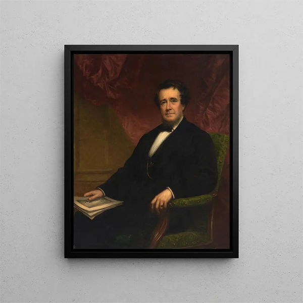William Henry Aspinwall - Daniel Huntington — gerahmtes Bild an der Wand