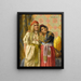 Schwestern - Daniel Israel — gerahmtes Bild an der Wand