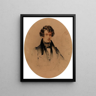 Daniel Maclise - SelfPortrait frontispiece to ODriscolls A Memoir of Daniel Maclise RA 1871.webp