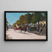 Ankunft an der Plaza de Toros vor dem Tor von Alcalá Madrid - Daniel Perea y Rojas — gerahmtes Bild an der Wand