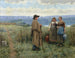 Ein Moment der Muße - Daniel Ridgway Knight — Ansicht des Kunstwerks
