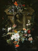 Buste einer Frau in einem Blumenring - Daniel Seghers — Ansicht des Kunstwerks