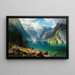 Vue du lac Königssee - Daniel Somogyi — gerahmtes Bild an der Wand