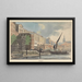 L'Adelphi - Daniel Turner — gerahmtes Bild an der Wand