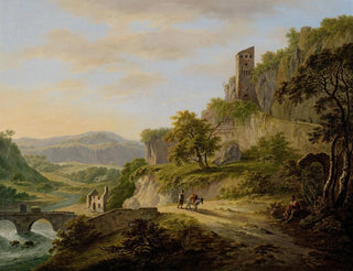 Vue de Civita Castellana - Daniël Dupré — Ansicht des Kunstwerks