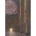 Reproduktion des Gemäldes Innenansicht der Sainte-Chapelle vom Eingang aus - Daniël Jordens